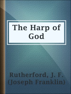 cover image of The Harp of God